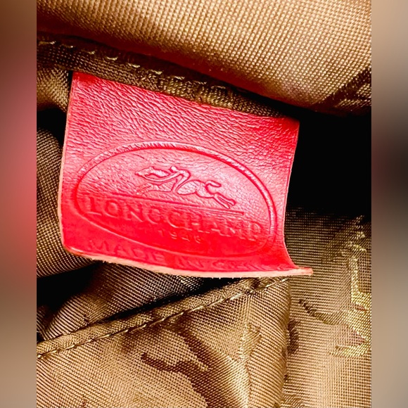 Longchamp Le Pliage Cuir Leather Shoulder Bag - Picture 15 of 16